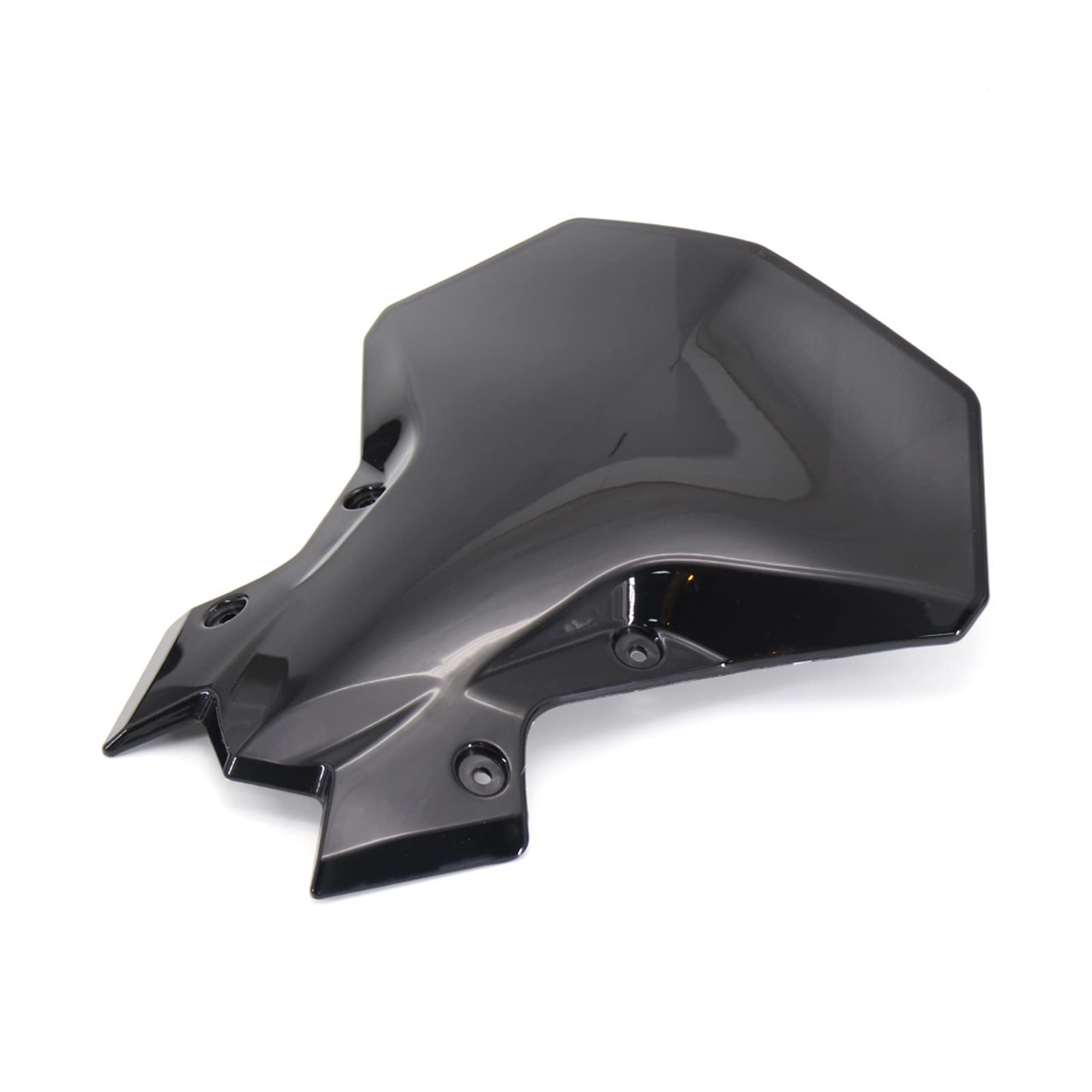 Parabrisas Moto para Kawasaki Z900 Z650 2020-2023, Deflector Deportivo, Visera Accesorio Motocicleta (Color: Negro)