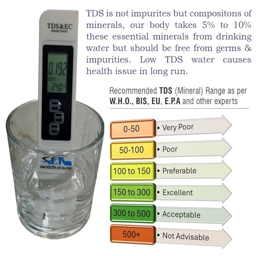 Image of KNL PRO RO blue RO water purifier /filter, SS 304 UV, BARC RO membrane + alkaline regulator, for input TDS range (1400-3000) ppm, reduces TDS up to 96%, storage 10 ltrs, no TDS adjuster + TDS meter