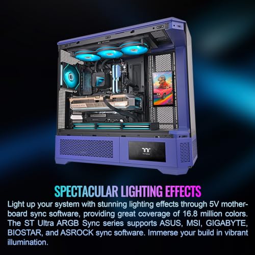 Image of Thermaltake ST360 Ultra ARGB CPU Liquid Cooler with Detachable Display