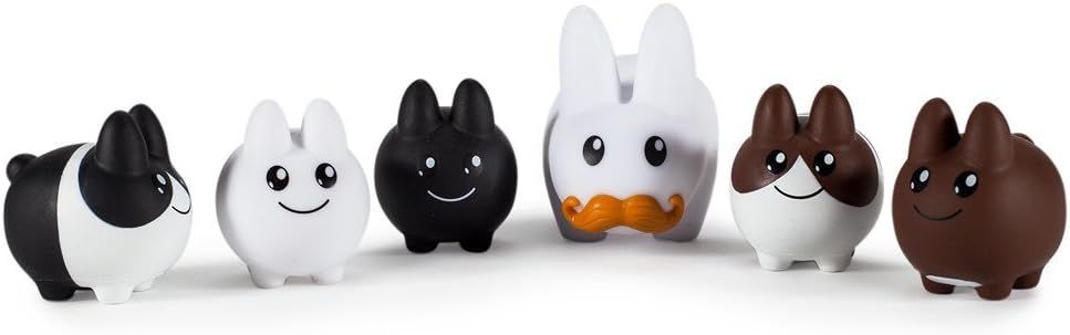 Labbit with Littons Vinyl Figure Set by Frank Kozik