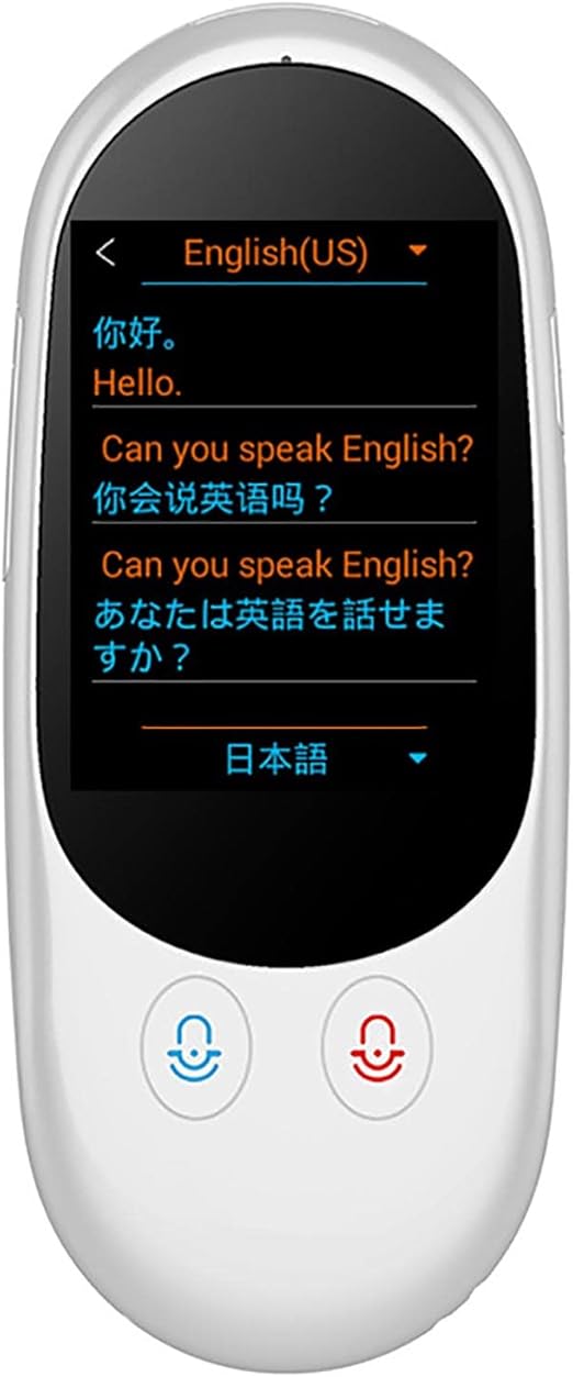 Dispositivo De Traductor De Idiomas Instantáneo Traductor Electrónico Portátil On Offfline
