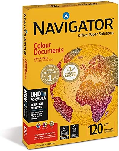 Paper Colour Documents Ultra Smooth A4 120gsm 500 Sheets