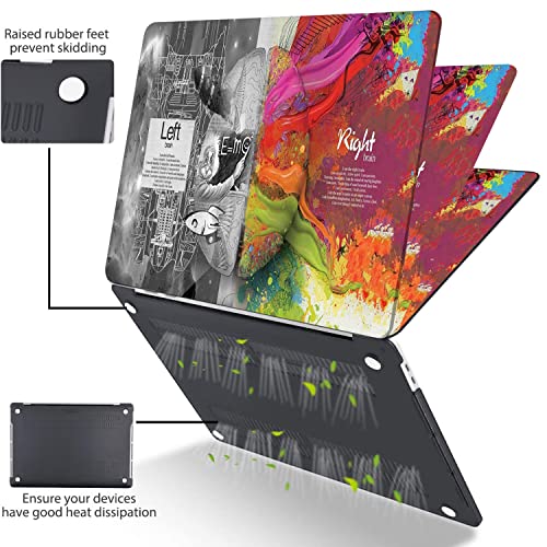 Carcasa MacBook Pro 13 Einstein con protector de teclado Mac OS 5