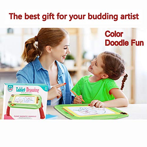 Kids Toys For 3 4 5 6 7 Years Old Boys, Toddler Magnetic Drawing Doodle Board Writing Painting For Age 3 4 5 6 Boys Birthday Gift Green #TOP6