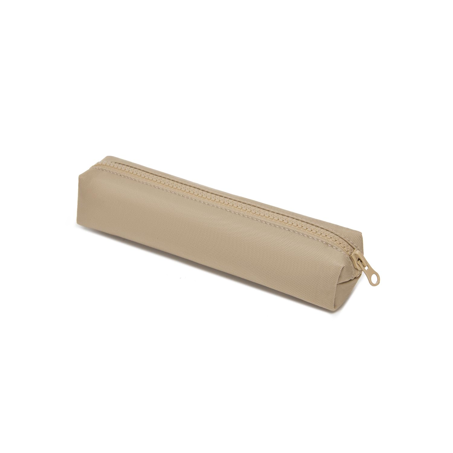 YONBEN Pencil Case Zip Pen Pouch for Everyday Storage (Khaki, Oxford)