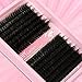 Himirell 280 Pcs Lash Clusters Extensions Kit - 80D 100D 12-20mm Faux Mink Individual Eye Lash Clusters with D Curl Wispy for DIY Lash Extension at Home