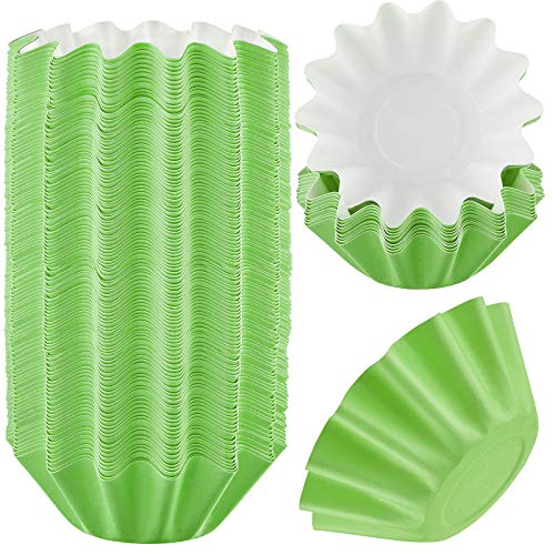 Boao Wax Melt Warmer Liners Reusable Wax Liner Candle Popper Liner Leakproof Wax Tray for Scented Wax Electric Wax Warmers, Plug in Warmers, Candle Warmer (Green, 50)