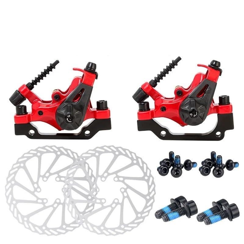 Frenos Disco de Doble accionamiento MTB de Doble pistón Aptos para Pastillas Resistentes al de frenado instantáneo de Aluminio Fundido a presión DA6S