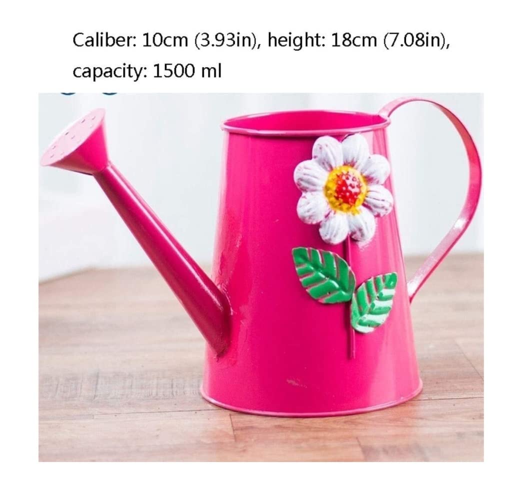 Gießkannen Gießkanne Sprühflaschen Arrosoir Pour Plantes D'intérieur Couleur Étain Vintage Impression Arrosage Fleur Pulvérisation Arrosoir Bonsaï Arrosoir Gartengießkanne Blumengießkanne
