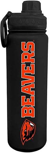 Miniatura 1 de Campus Colors NCAA Stainless Steel Water Bottle - Twist on cap - 24 oz - Carry Clip - Keeps Your Drinks Hot or Cold for Hours