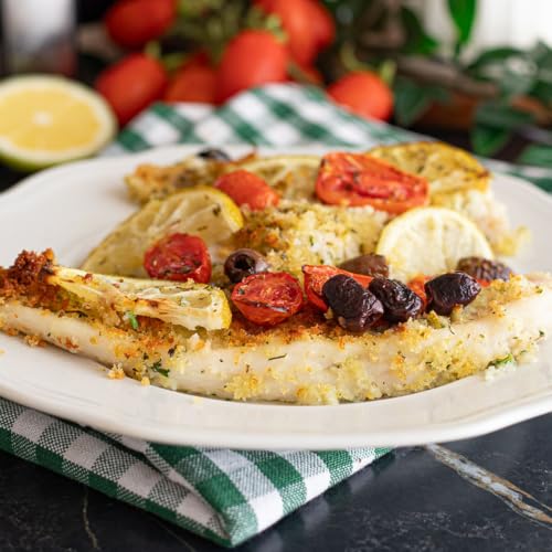 Filetti di merluzzo gratinati in friggitrice ad aria