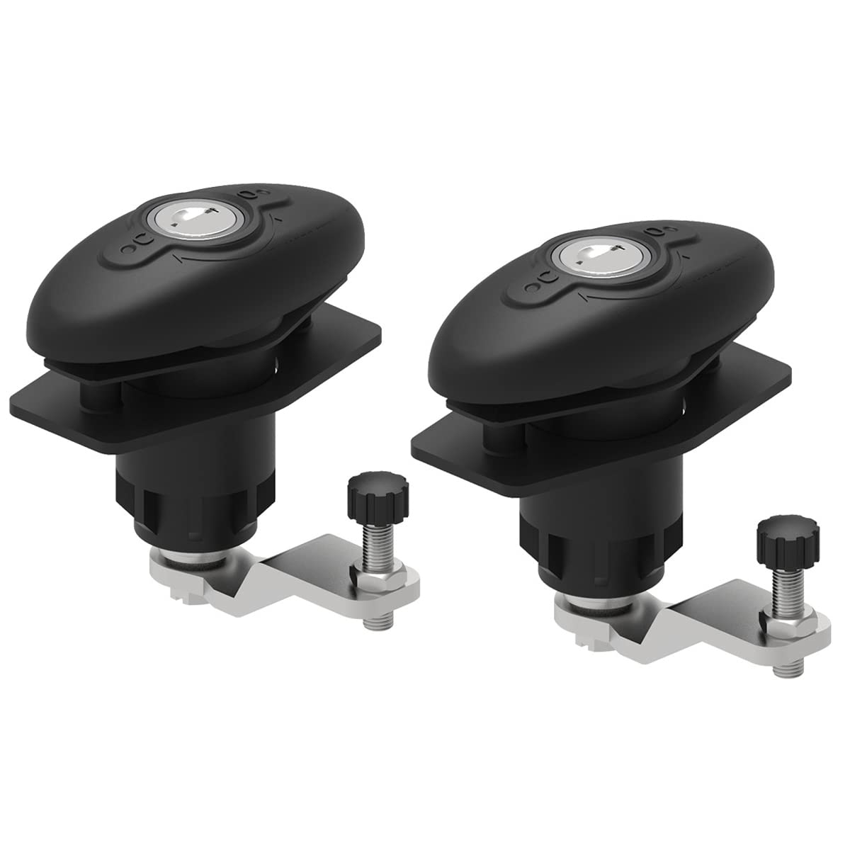Etomvoop Black Rv Cabinet Lock Motorhome Trailer Cabin Door Lock Drawer Latch Waterproof Mailbox Locker Lock Security Furniture Hardware
