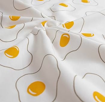 Amazon | ニット生地 目玉焼き スムース生地 50×180cm ハンドメイド 犬