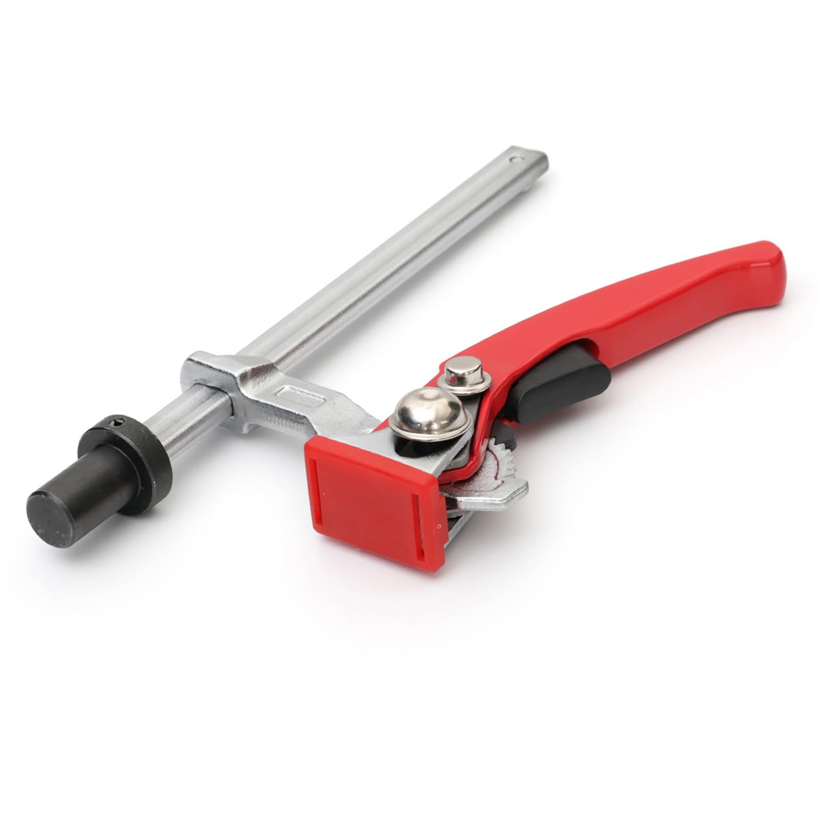Cocoarm Morsetto di Bloccaggio Ad Azione Rapida Morsetto di Bloccaggio in Acciaio Al Cromo Vanadio da 0 a 160 Mm Pressa a Cricchetto Regolabile con Cuscinetto Multiangolare per Banchi di Lavorazione