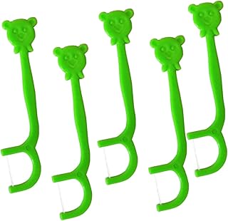 BESTOYARD 100 Peças De Fio Para Crianças Fio Limpo Fio Interdental Fio Para Crianças Palitos De Fio Para Aparelho Fio Infantil Linha Dupla