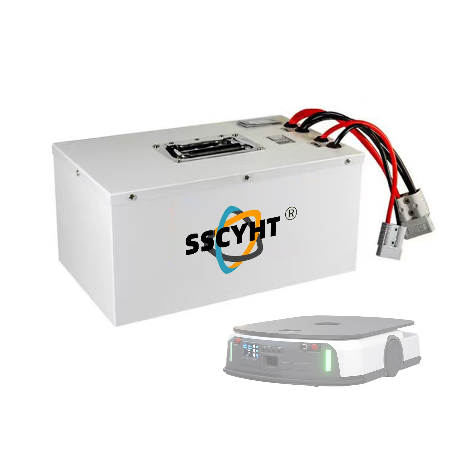 Batterie Lithium Fer Phosphate 24V 40Ah 60Ah 80Ah 100Ah pour Chariots AGV, tracteurs de remorquage, Chariots élévateurs et Robots Batterie de Remplacement LiFePO4