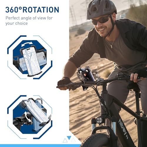 Hiboy Bike Phone Holder, 360° Rotatable Universal