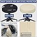 BUYUE Bar Stool Covers, Luxury Fabric Dia.14-16