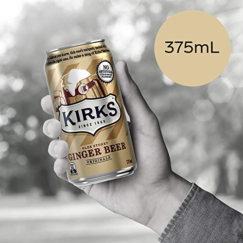 image for Kirks Old Stoney Ginger Beer Soft Drink Multipack Cans 10 x 375mL, 375