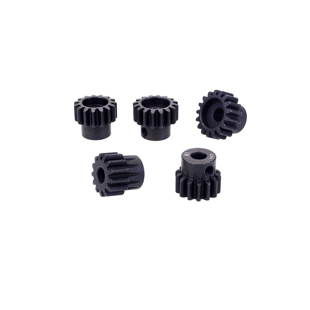 Produktbild von DMiotech M1 Ritzel 15T/16T Gehärteter Stahl, 5mm Welle, Inkl. 2 Schrauben & Inbusschlüssel Für RC Auto & Boot