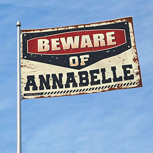 Drapeau d'Annabelle grand format pour raviver un mur de garage sombre ou un jardin d'automne