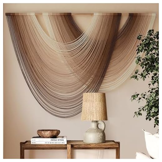 Dip-Dye Macrame Wall Hanging