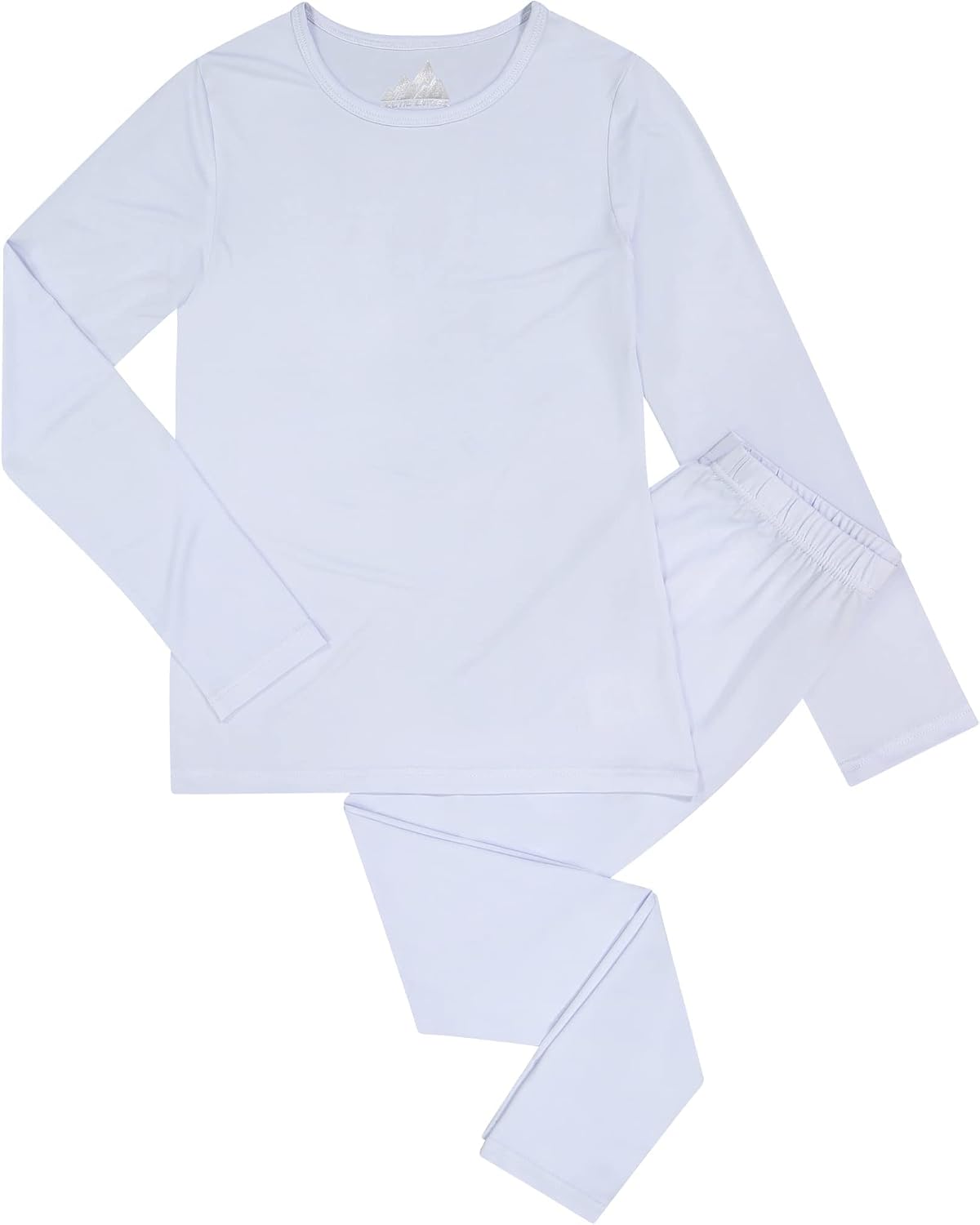 6 Piece Girls Base Layers Set for Kids | Toddler Moisture Wicking Lightweight Thermal Underwear Long Johns Set
