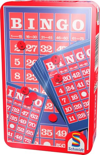 Schmidt Spiele 51220 Bingo Bring Mich mit Spiel in der Metalldose