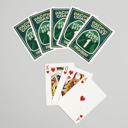 Lantern Press Juego de 52 Cartas Póker Pismo Beach miniatura 7