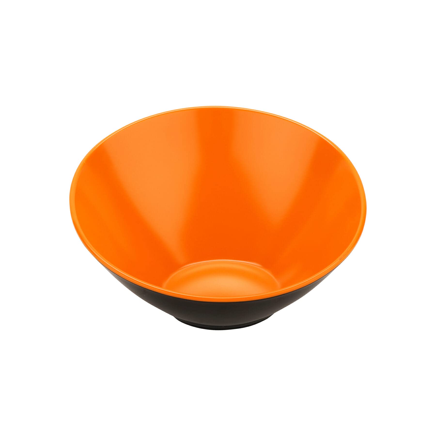 GET Orange / Black / 16 Fluid Ounce / Classic Salad Bowls