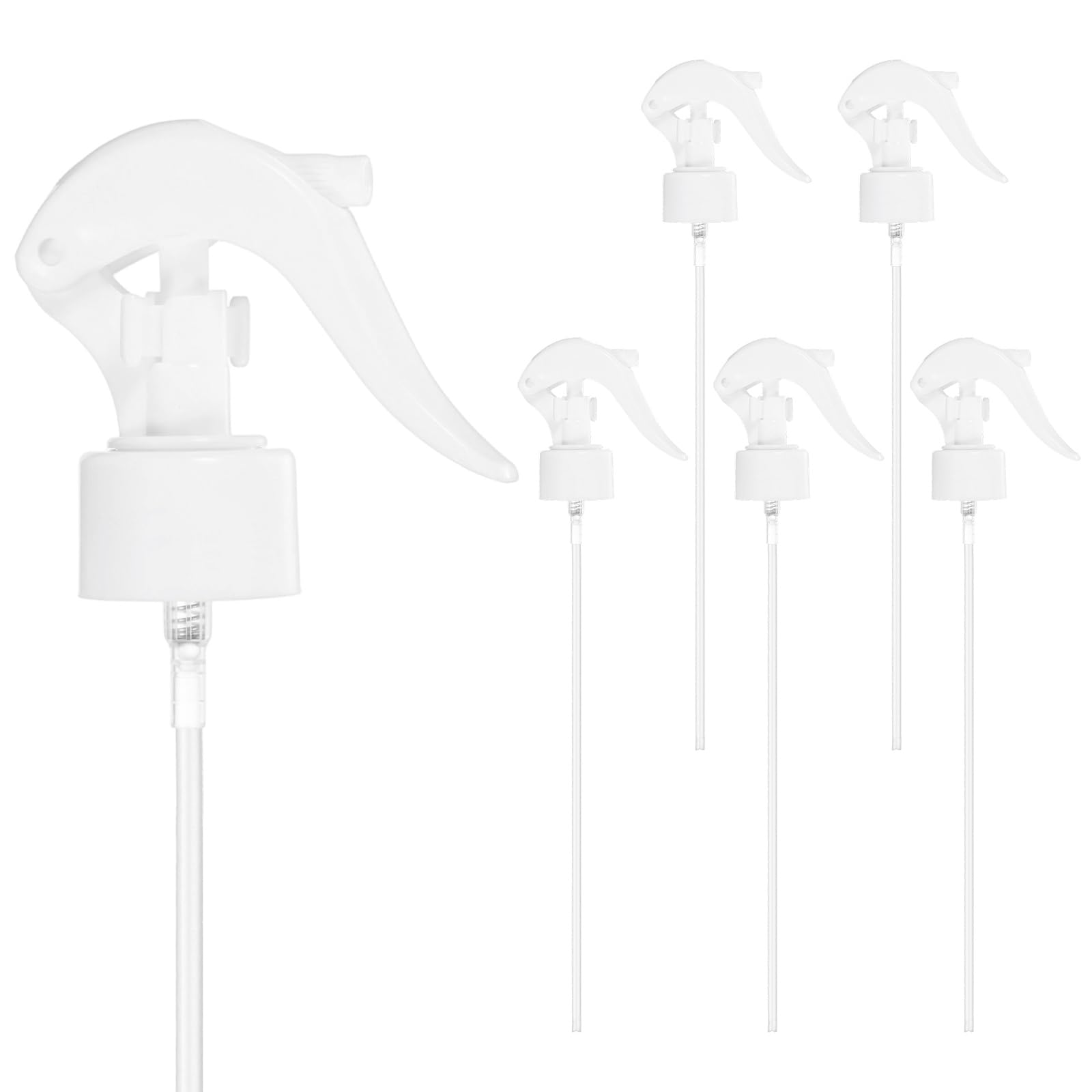 M METERXITY 6-Pack Spray Bottle Nozzle Replacement, White