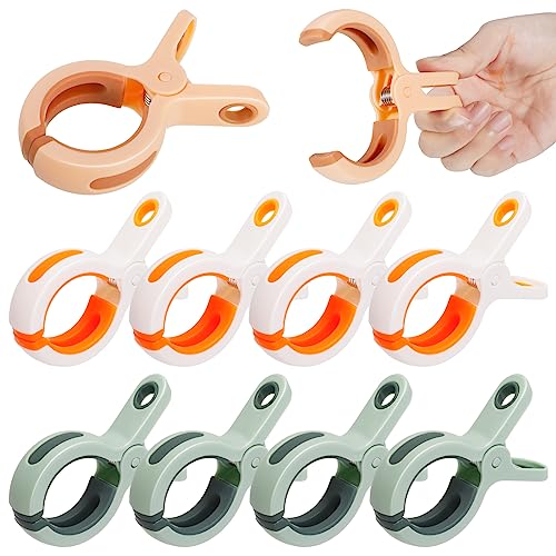 Bestomrogh 10 Stück Handtuchklammern für Strandliegen,Winddicht Klammern,...