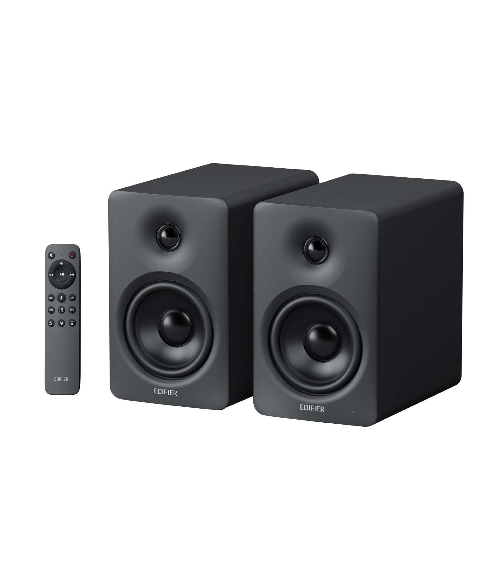 Edifier M90 Computer Speakers, 100W RMS Desktop Speakers, Hi-Res Audio, LDAC,Bluetooth 6.0 Compact Speaker, HDMI eARC/Optical/USB-C/AUX Input, SUB Out