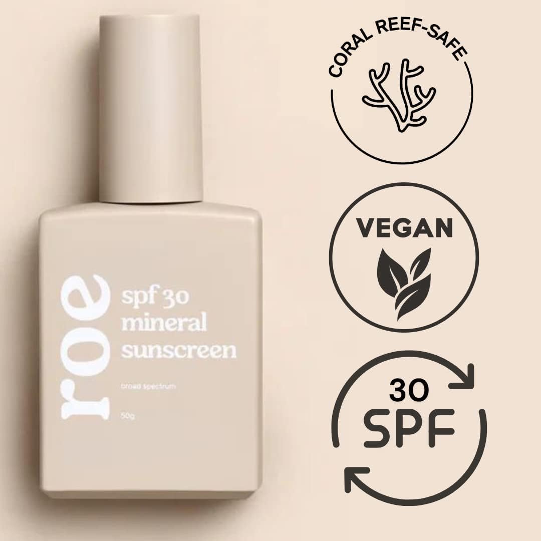 Roe Wellness Baby Mineral Sunscreen SPF 30 with Zinc Oxide