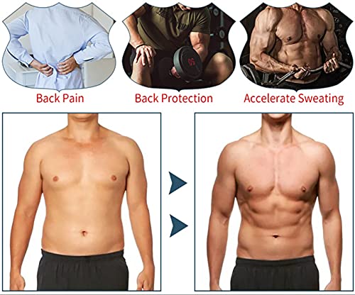 Chaleco de compresión para hombre con cinturón de doble correa ajustable 7