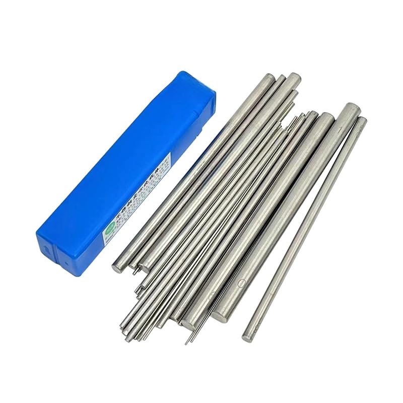 Pièce 30/36 d‘acier inoxydable cuir solide core stick roll mandrel coil creux forme rod pour joaillerie outil de fabrication de bijouterie (30 Piece X Length 100MM)
