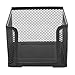Rooyar Simple Metal Memo Cube Notes Holder for Office Desk Multi-Function Name Card Collection Supplies