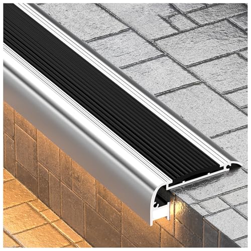 Profilé de marche LED antidérapant haute résistance pour ERP et maison - 2