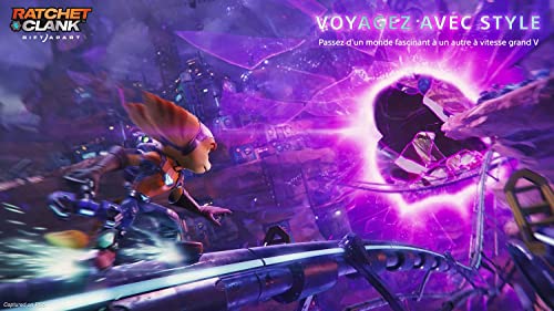 Sony, Ratchet & Clank : Rift Apart PS5, Jeu de Plates-formes et d'Aventure, Édition Standard, Version Physique avec CD, En Français, 1 Joueur, PEGI 7, Pour PlayStation 5