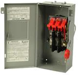 Eaton DH363FRK Safety Switch,600VAC/250VDC,3PST,100A