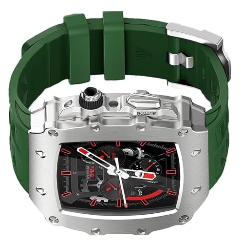 Kit modification Watch 9 bracelet métal acier inoxydable iWatch Series 4 SE 44mm S3YT8U