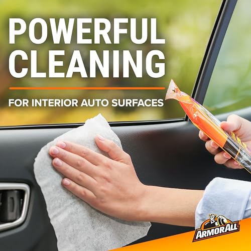 Armor All Car Interior Cleaner Wipes, Interior Cleaning Wipes for Cars, Trucks, Motorcycles, 60 Each - Image 3