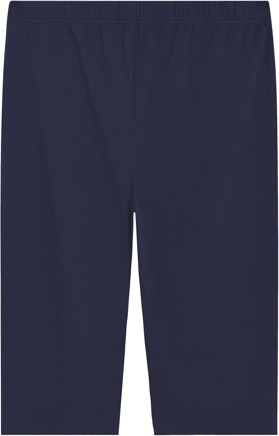 Weintee Women's Plus Size Petite Cotton Knit Capris with Pockets