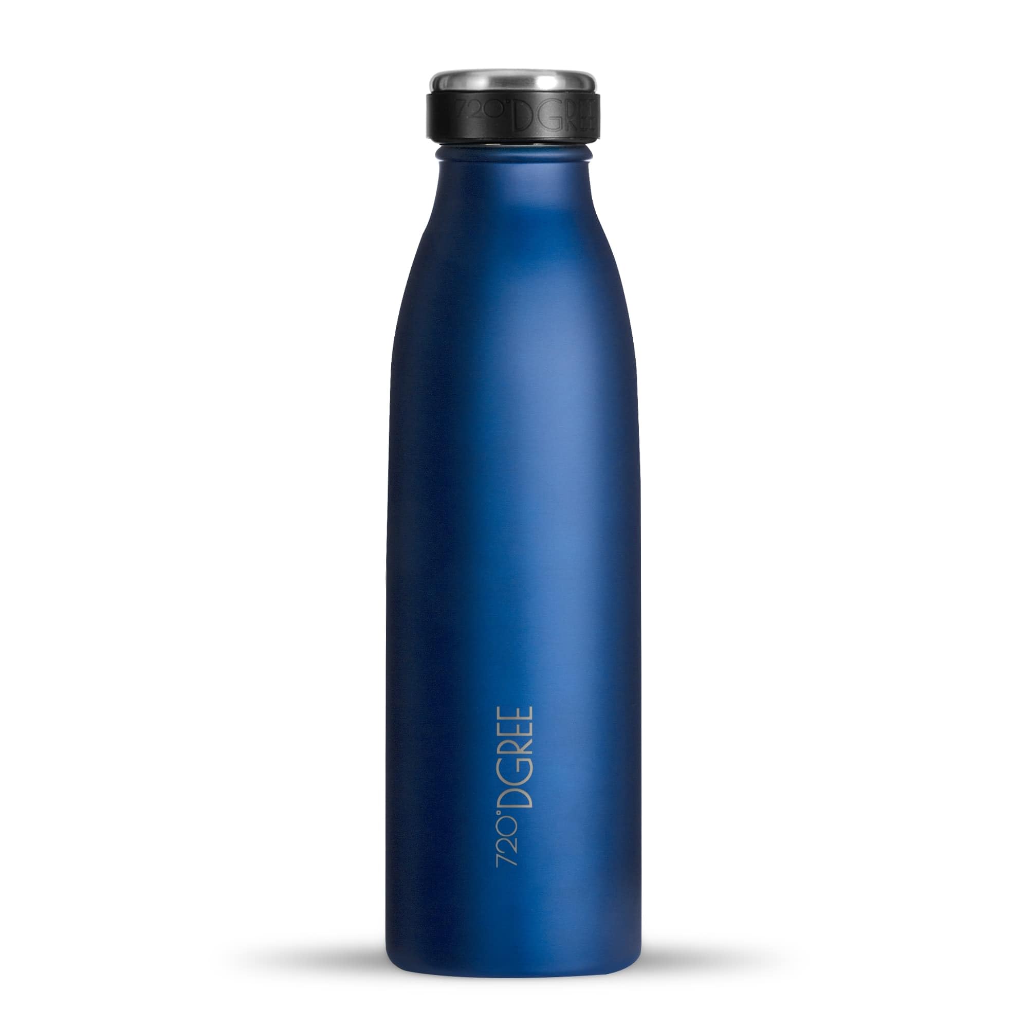 720°Dgree 23 Sapphire Blue Vaccum Insulated Water Bottle “Milkybottle“ - 500 Ml - Bpa-Free, Leakproof, Thermo Stainless Steel Flask - Kids, Children, Sports, Kindergarten, School, Gym, Hot, Cold & Carbonated Drinks