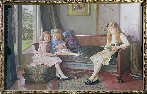 Toile Les Enfants de Todd William Logsdail grand format pour une décoration de salon élégante