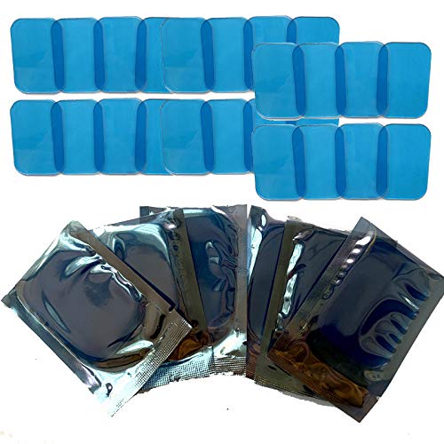 LUOXIYOUXUAN 50 pieces replacement pad hydrogel patch smart fitness equipment hydrogel patch massage fitness patch gel gel non-irritating abs