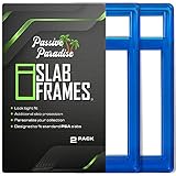Passive Paradise Slab Frames - Stackable Protective Case for Standard PSA Graded Trading Card Slabs...
