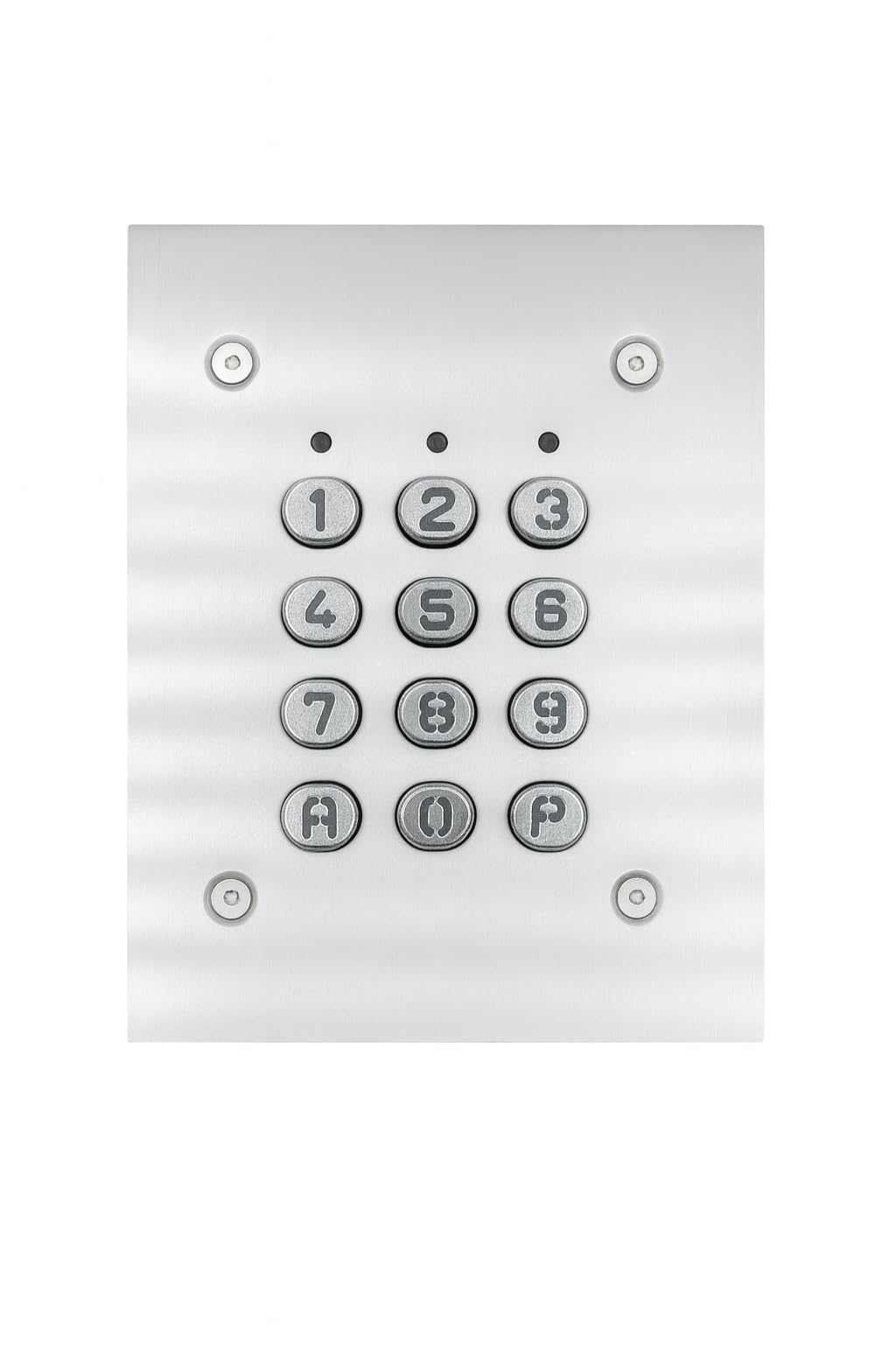Acie SU2-EAB-TME teclado 2 relés con 60 Códigos/teclas metálicas placa acero inoxidable