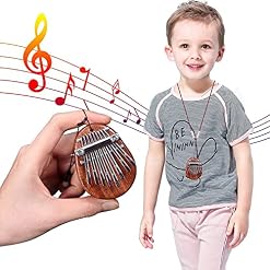 Veenewy 8 touches Kalimba Thumb Piano Kalimba Outil portable pour débutants - Les Beatles, Paul McCartney, John Lennon, RIngo Starr, George Harrison Veenewy 8 touches Kalimba Thumb Piano Kalimba Outil portable pour débutants – Image 3