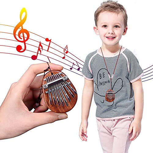 Veenewy 8 touches Kalimba Thumb Piano Kalimba Outil portable pour débutants - Les Beatles, Paul McCartney, John Lennon, RIngo Starr, George Harrison Veenewy 8 touches Kalimba Thumb Piano Kalimba Outil portable pour débutants – Image 4